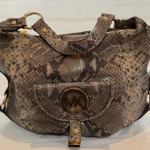 Michael Kors - Snake skin shoulder bag